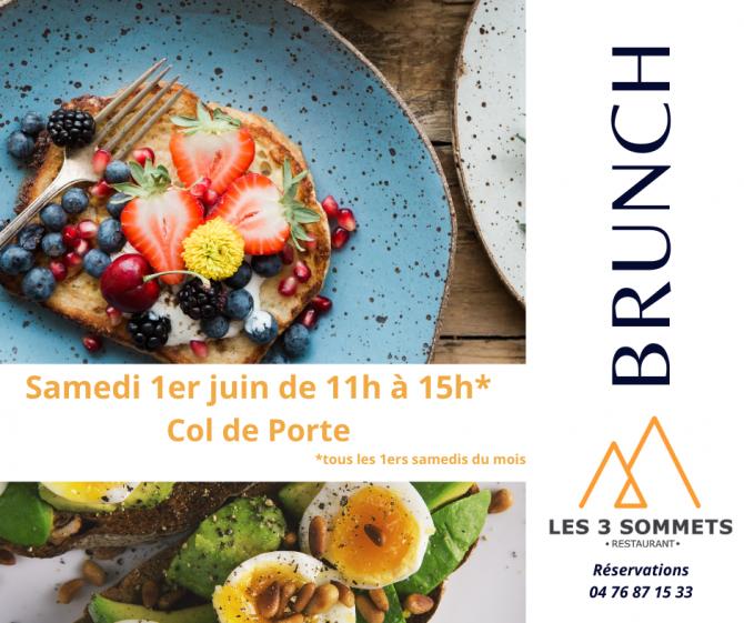 Brunch aux 3 Sommets - 5 juin